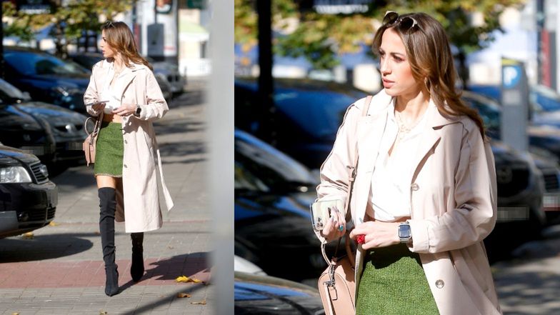 Marianna Schreiber mknie do studia TVN