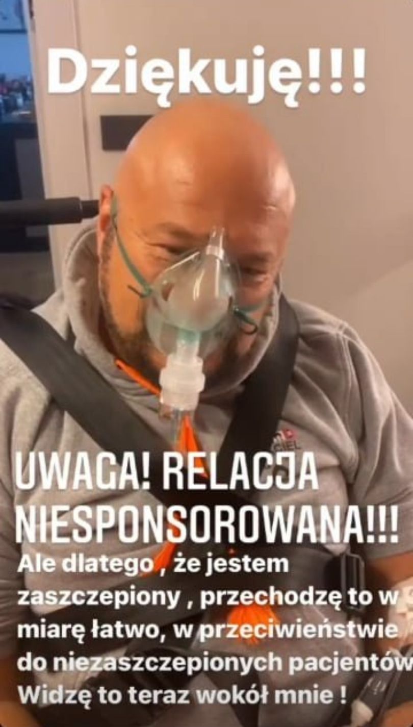 Piotr Gąsowski trafił do szpitala z koronawirusem