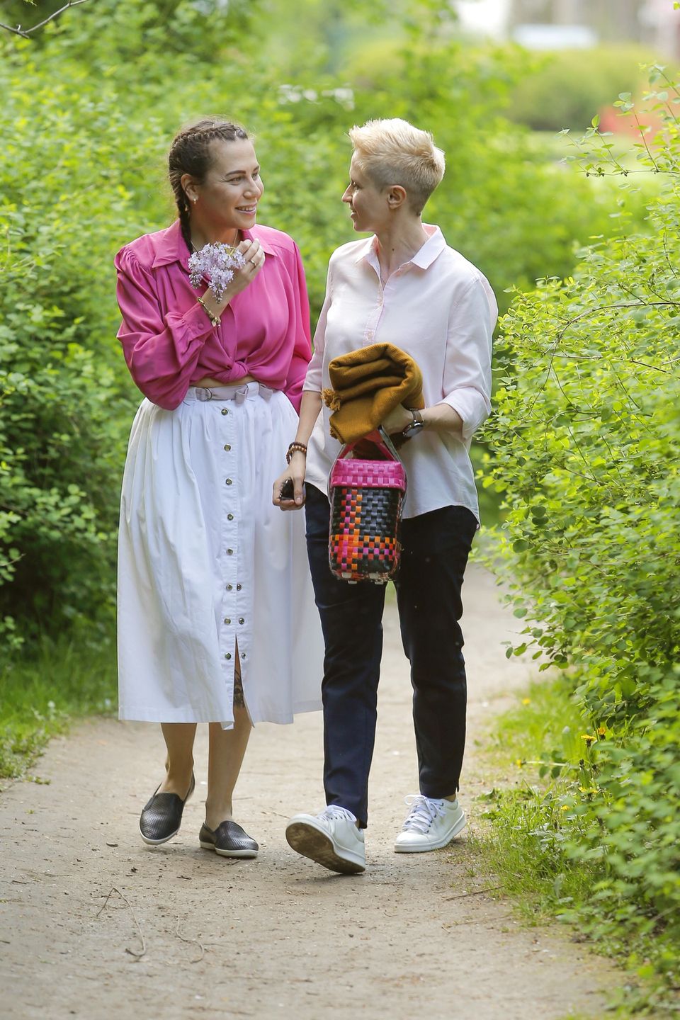 Krystyna Kamińska  z żoną