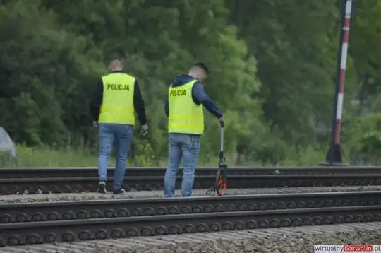 Śmiertelne potrącenie przez pociąg