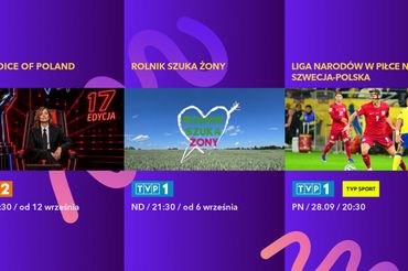 TVP podało ceny reklam na wrzesień