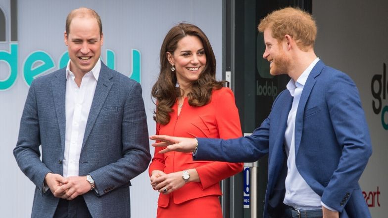 Książę William, Kate Middleton, Harry