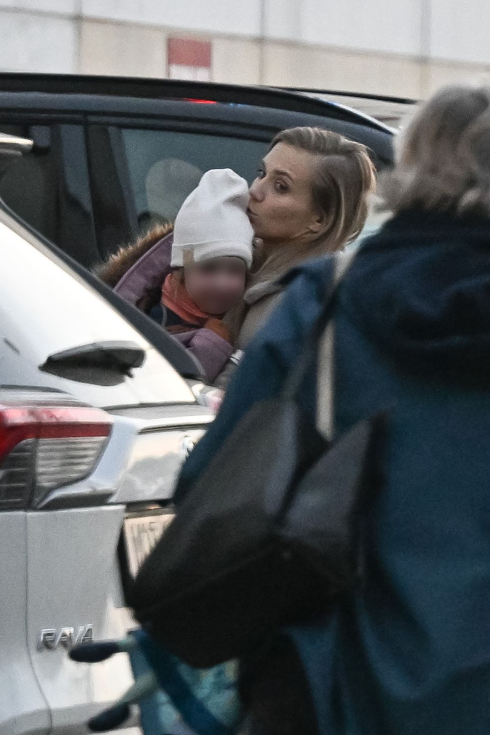 Agnieszka Kaczorowska po treningu do "TzG"