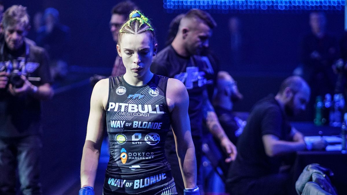 Materiały prasowe / Sebastian Rudnicki (MMA) / Na zdjęciu: Karolina Brzuszczyńska