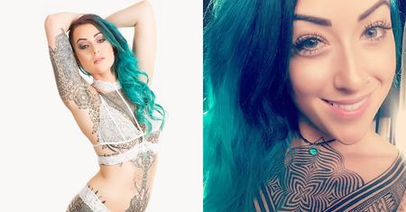 Uzależniona od tatuaży modelka robi "karierę" na Instagramie! Seksowna? (ZDJĘCIA)