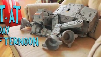AT-AT niczym piesek - marzenie każdego Star Wars geeka [short] 1