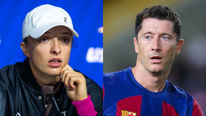 Iga Świątek zapytana o Roberta Lewandowskiego. Tak wybrnęła