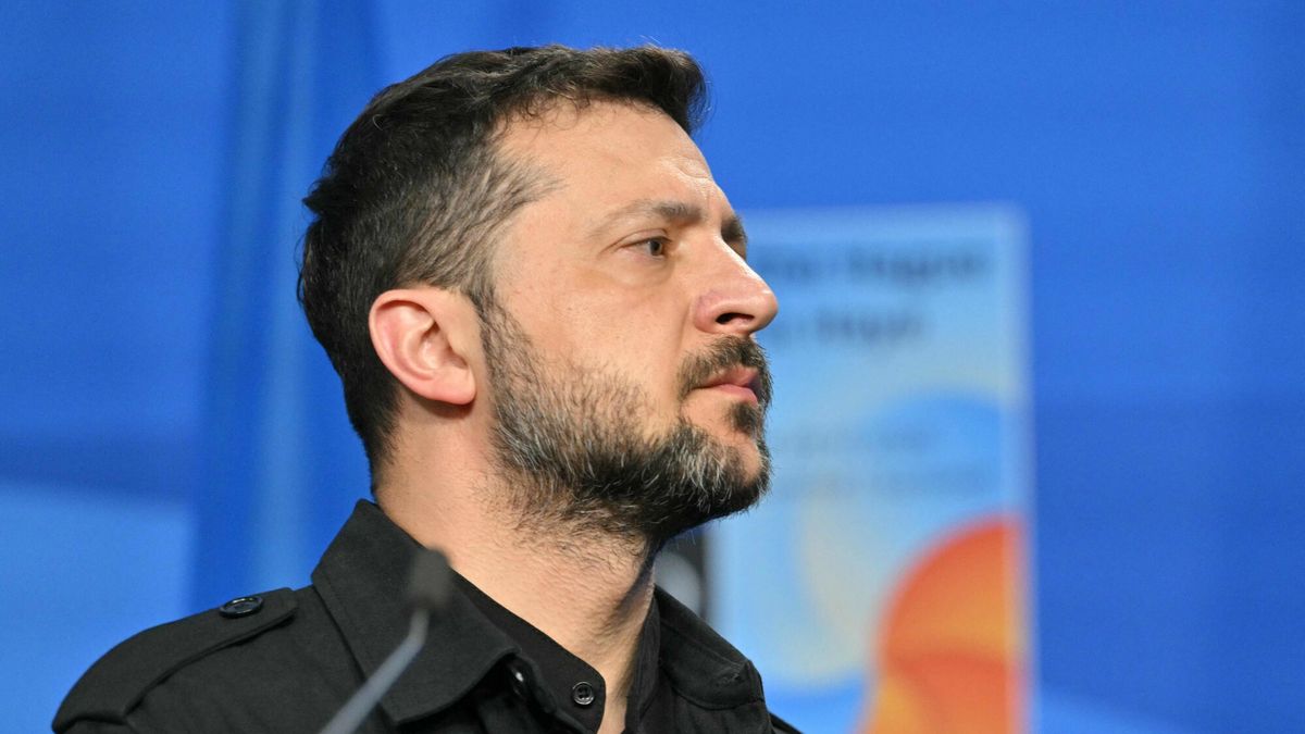 Szczyt NATO w Hadze
Ukraine's President Volodymyr Zelensky reacts during a NATO summit in The Hague on June 24, 2025. (Photo by NICOLAS TUCAT / AFP)
NICOLAS TUCAT