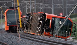 W Szwajcarii wykoleiły się pociągi. "Wielu rannych"