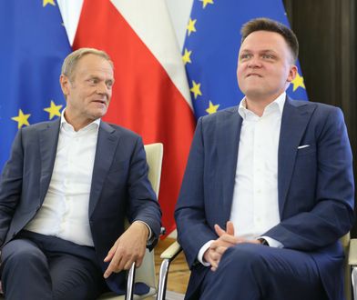 Emocje biorą górę. "To jest cyrk!". Hołownia uderza, Tusk na celowniku