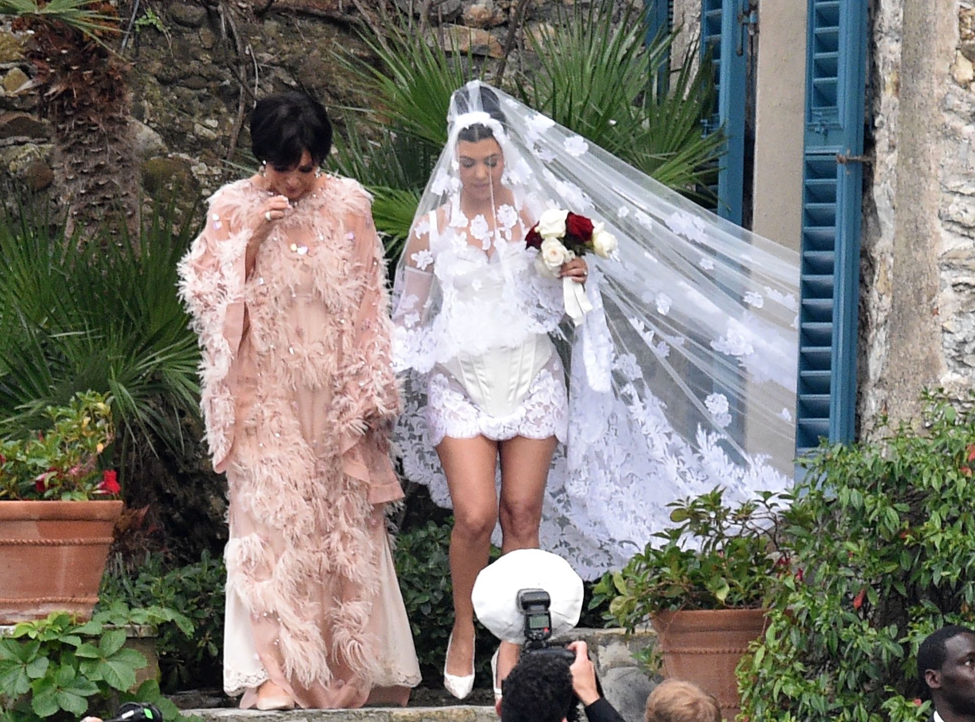 Tak wyglądał ślub Kourtney Kardashian i Travisa Barkera