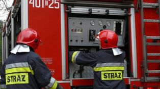 Zderzenie trzech samochodów na skrzyżowaniu ulicy Pomorskiej z Zachodnią w Pleszewie