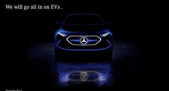 Do 2022 roku Mercedes tylko z autami elektrycznymi