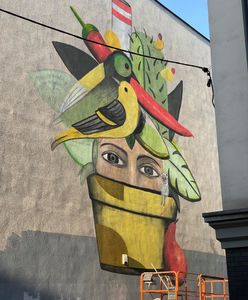 Katowice. Ekologiczny mural, który oczyszcza powietrze z mocą lasu