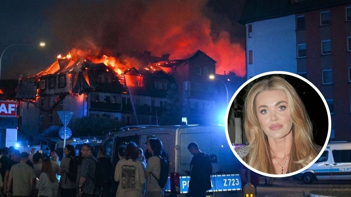 Edyta Folwarska apeluje w sprawie pożaru w Ząbkach 