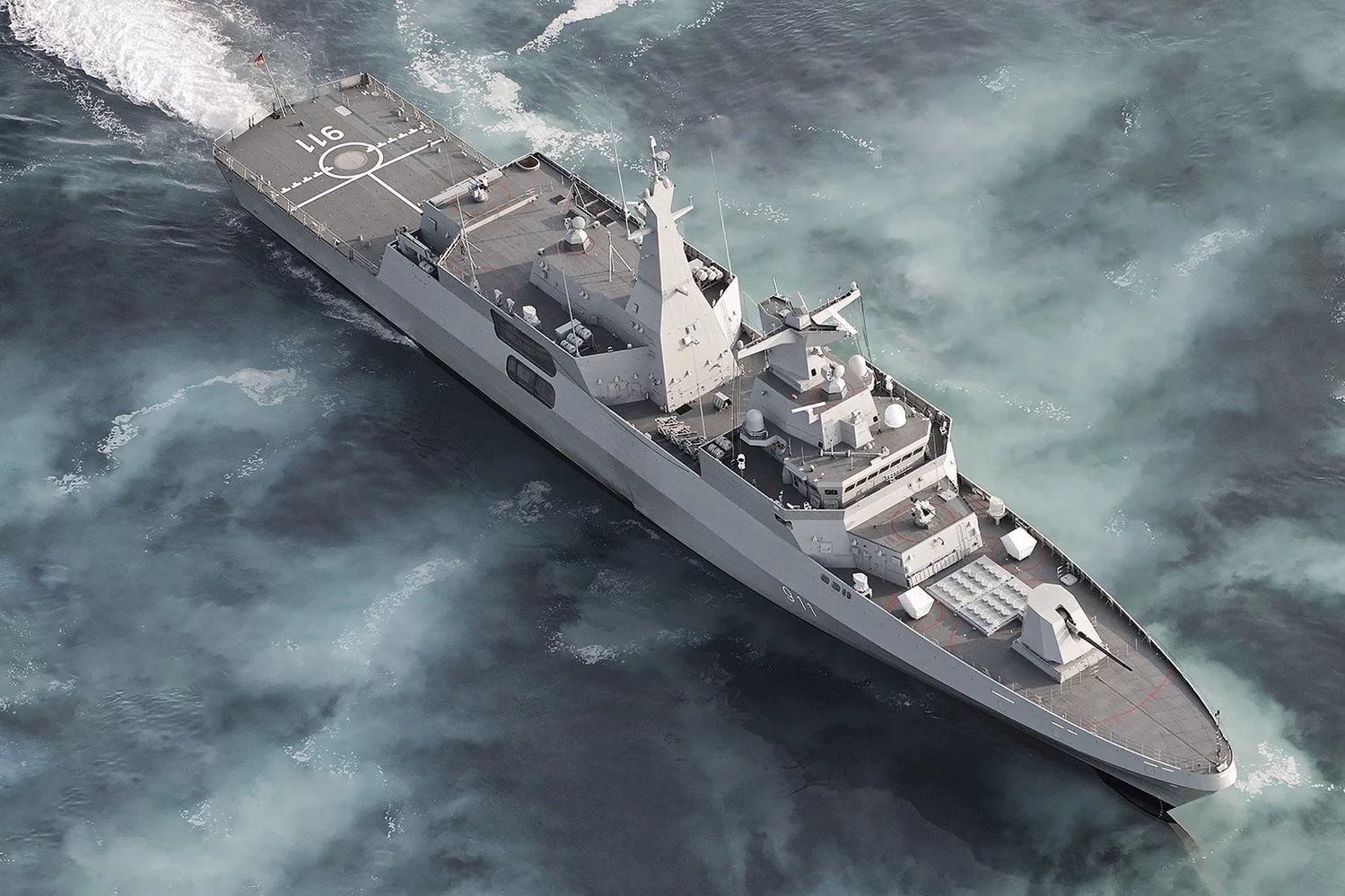 Niemcy w pośpiechu kupują fregaty. Powód jest poważny