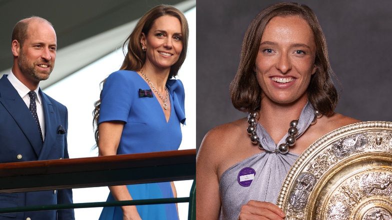 Księżna Kate i książę William zwrócili się do Igi Świątek