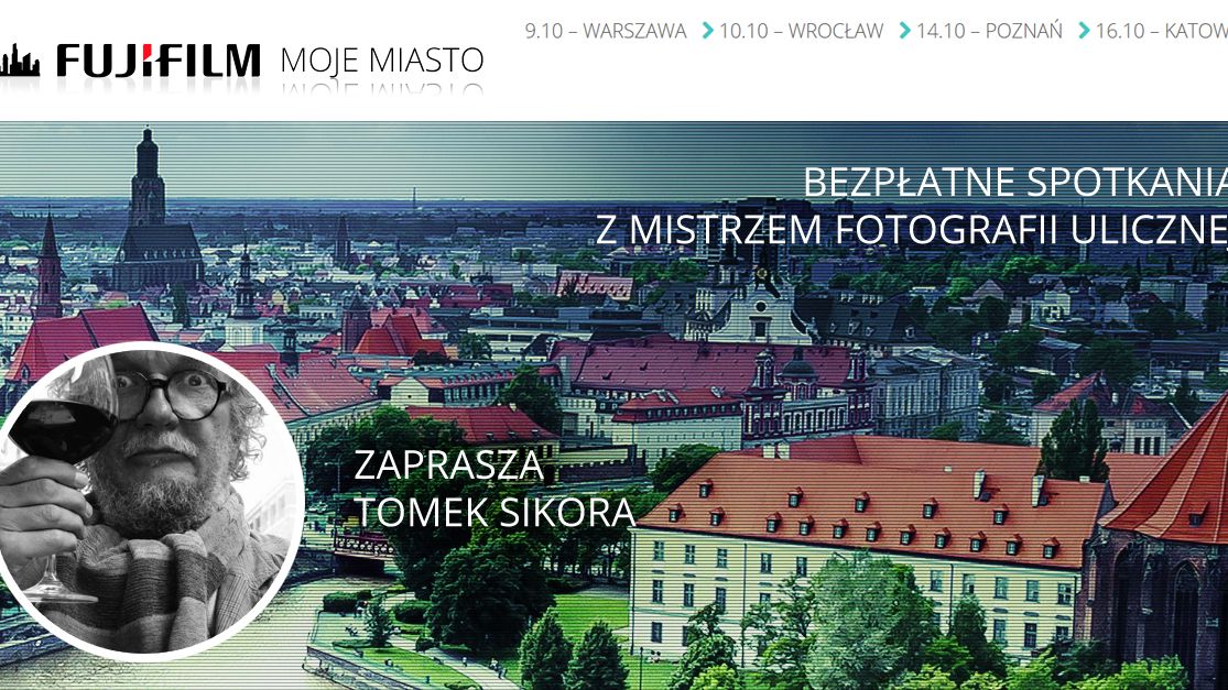 „Moje miasto” Tomka Sikory – bezpłatne spotkania z fotografią 1