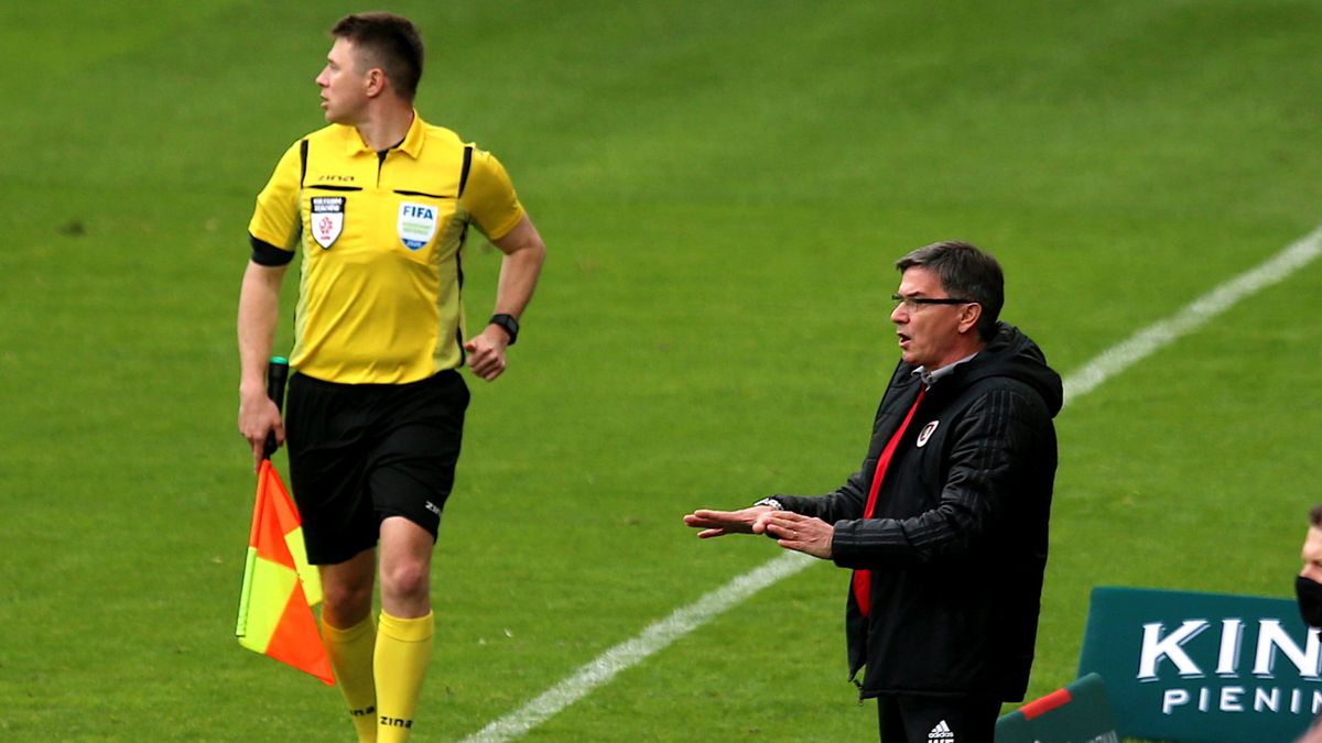 PAP / Andrzej Grygiel / Na zdjęciu od lewej: Waldemar Fornalik