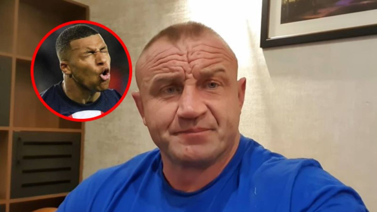 Mariusz Pudzianowski i Kylian Mbappe