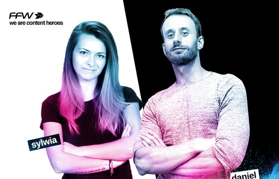 Sylwia Pechcin i Daniel Chojnacki w zespole FFW Communication