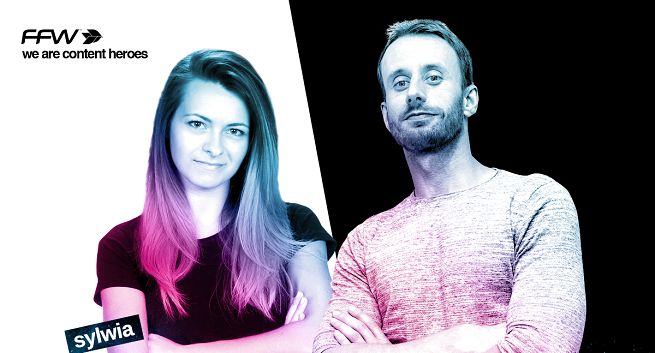 Sylwia Pechcin i Daniel Chojnacki w zespole FFW Communication