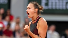 Serwisowy popis Aryny Sabalenki. Znów nie przegrała seta w Roland Garros