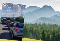 Niebywałe sceny w Murzasichle. Nagrali, jak wyglądał przejazd przez popularną wieś