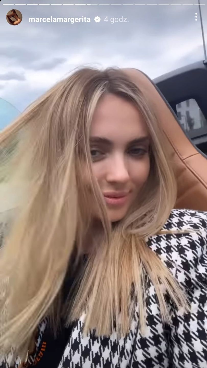 Marcela Leszczak blondynką