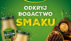 Kamis reklamuje swoje musztardy w internecie