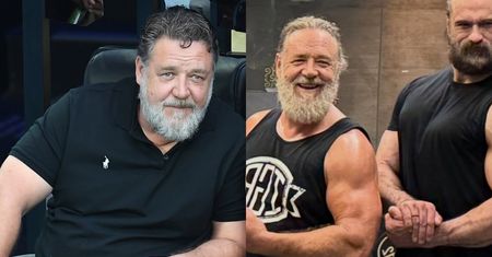Russell Crowe SCHUDŁ PONAD 25 KG i podzielił się swoim sposobem. Znów przypomina Gladiatora? (FOTO)