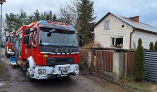 Tragiczny pożar w Zamościu. Strażacy odkryli ciało mężczyzny i psa