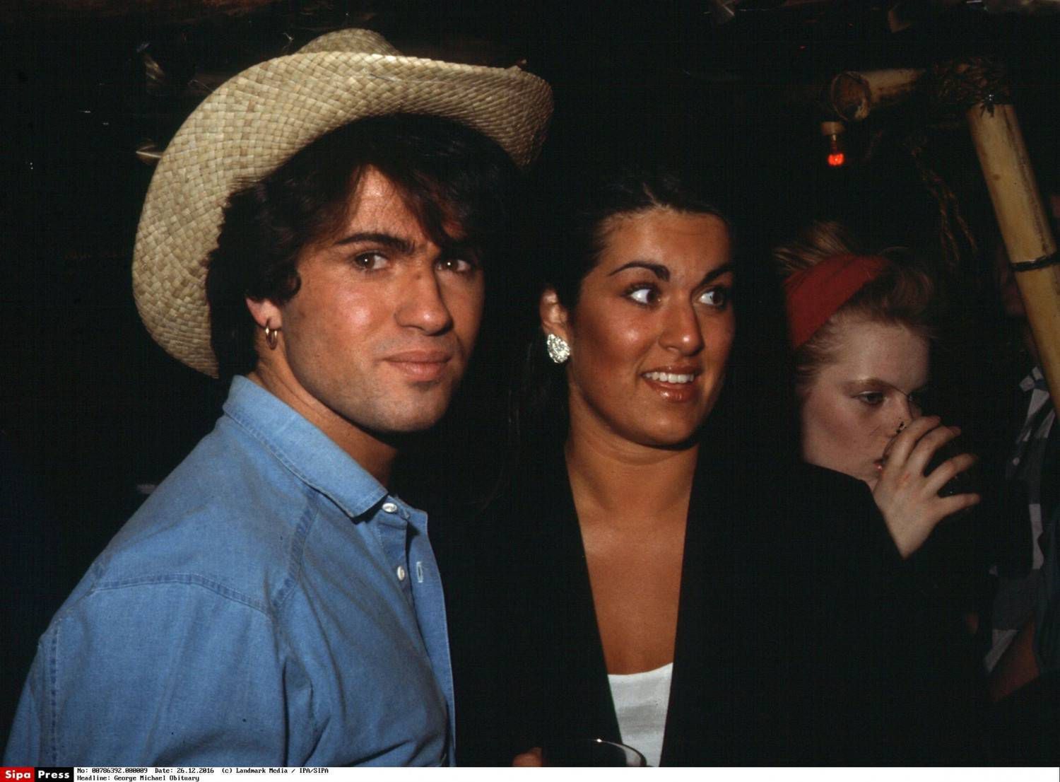 George Michael z siostrą Melanie