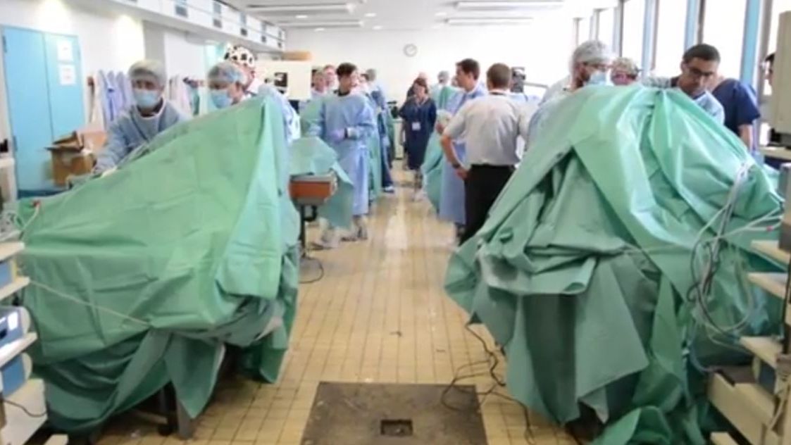 Pascal Boileau regularnie w Nicei prowadzi kursy dla innych ortopedów