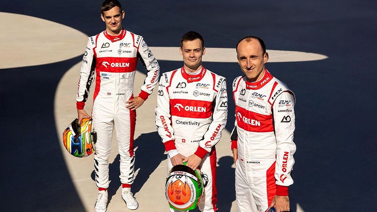 Zdjęcie okładkowe artykułu: Instagram / AO by TF / Na zdjęciu: od lewej Jonny Edgar, Louis Deletraz i Robert Kubica