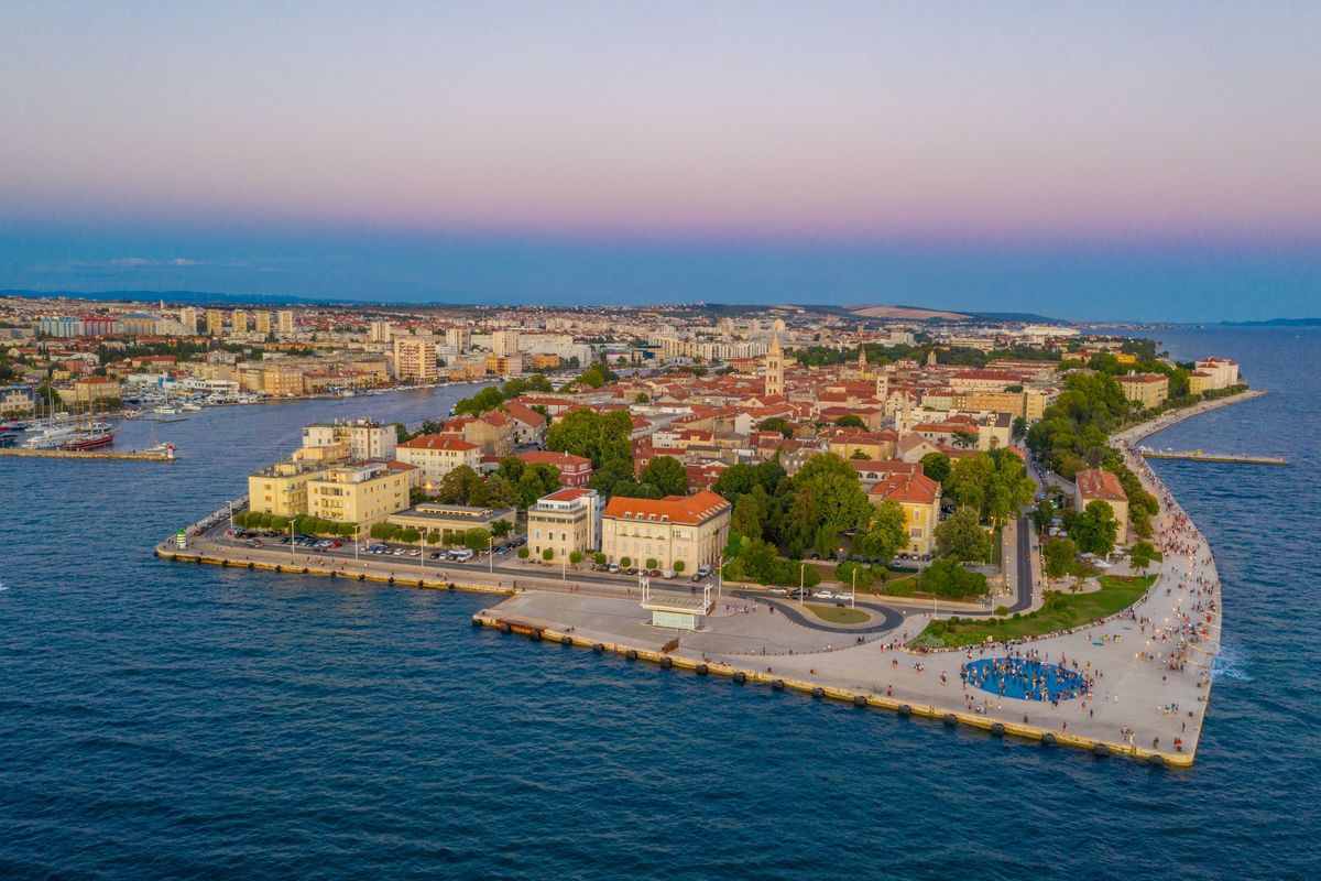 Zadar, Chorwacja - zdjęcie ilustracyjne 