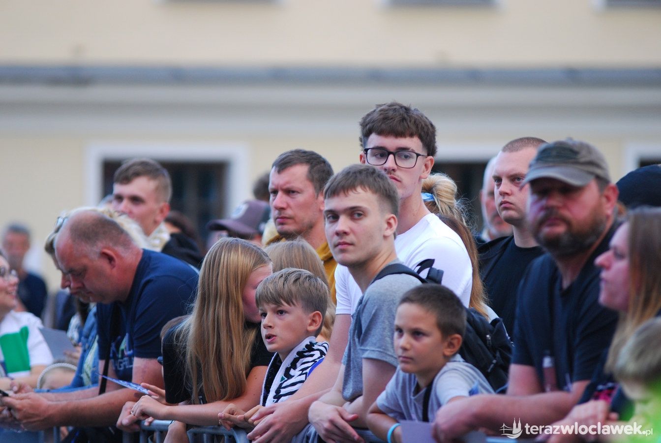 Finał Letnich Brzmień - prezentacja Anwilu Włocławek