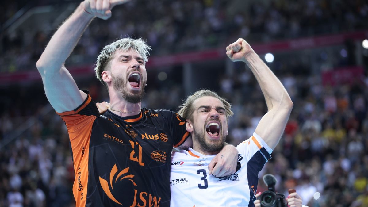 PAP / Łukasz Gągulski / Na zdjęciu: Tomasz Fornal i Jakub Popiwczak