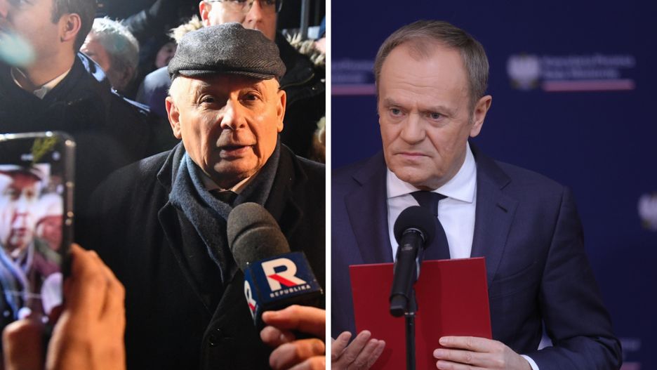 Jarosław Kaczyński i Donald Tusk