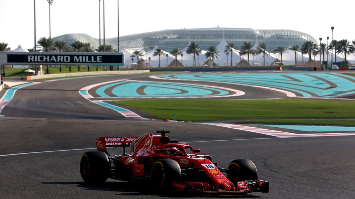 Charles Leclerc w barwach Ferrari