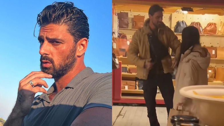 Michelle Morrone jest ZAKOCHANY? Fani "przyłapali" aktora na randce z tajemniczą dziewczyną w Zurychu (FOTO)