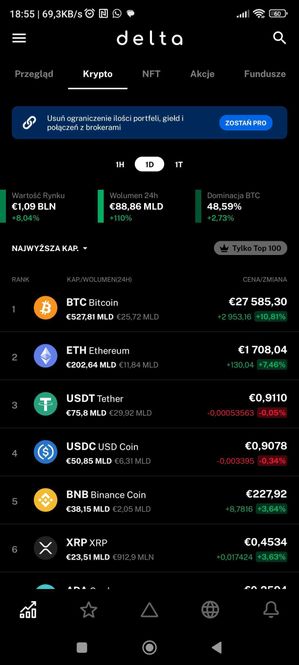 Delta Investment Tracker