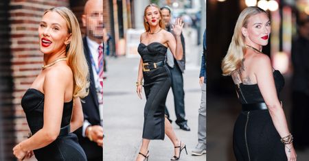 Zjawiskowa Scarlett Johansson maszeruje po Nowym Jorku, prezentując wytatuowane plecy