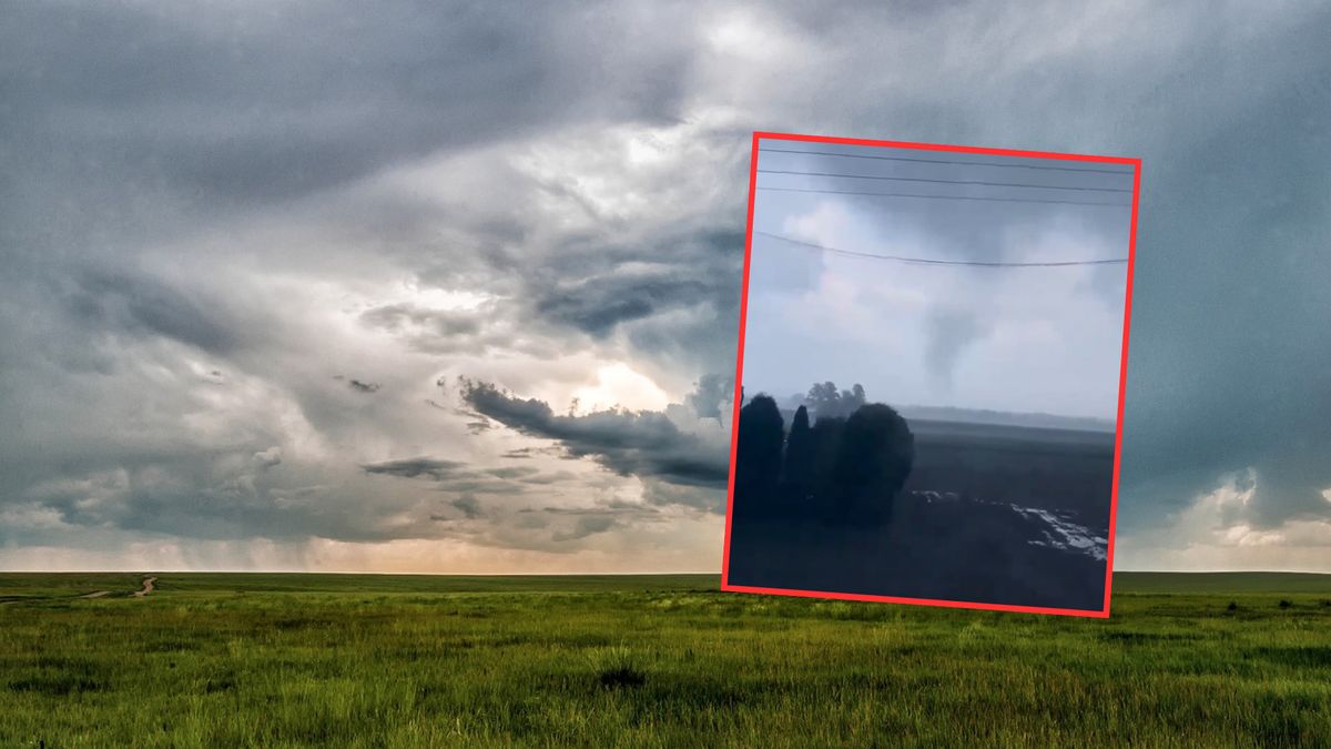  Trąba powietrzna pojawiła się w Wielkopolsce nieopodal Krotoszyna 