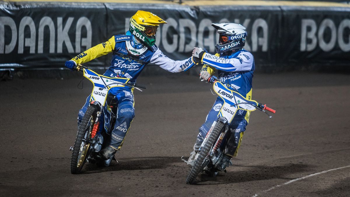 WP SportoweFakty / Michał Chęć / Na zdjęciu: Mikkel Michelsen (z lewej) i Emil Sajfutdinow (z prawej)