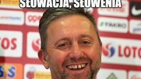 Eliminacje Euro 2020. Słowenia - Polska. "Słowenia? A ja ich na Słowację przygotowałem". Zobacz memy po meczu