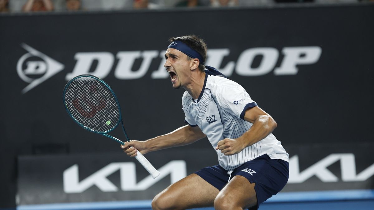 PAP/EPA / Mast Irham / Na zdjęciu: Lorenzo Sonego