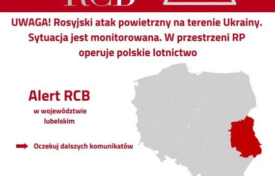 Tylko błąd czy kompromitacja? RCB wysłało alert mieszkańcom, ale z podobnie nazywającego się województwa