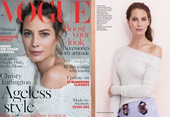 45-letnia Christy Turlington w "Vogue'u"!