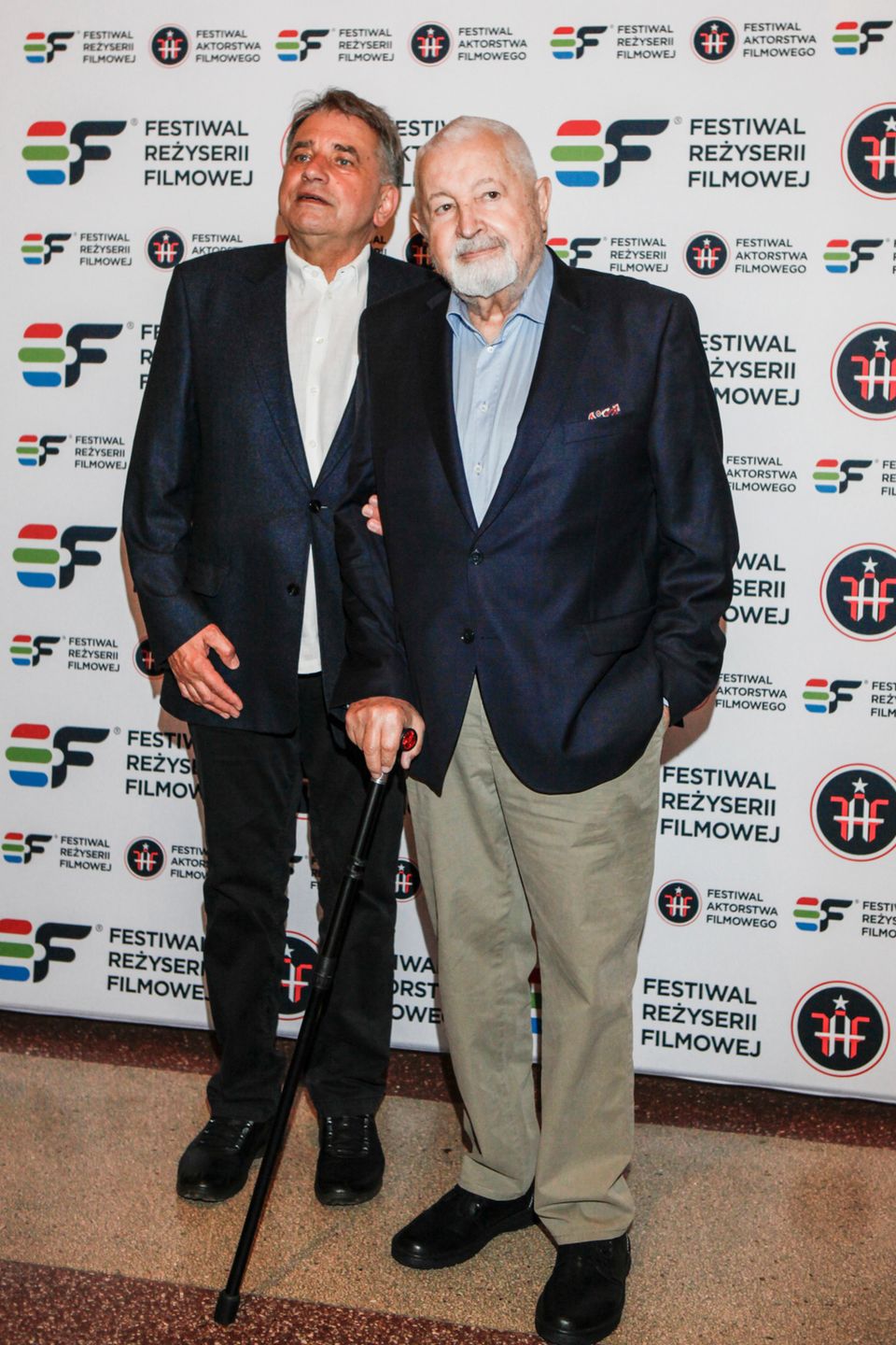 Janusz Majewski, Waldemar Krzystek na Gali Otwarcia 11. Festiwalu Aktorstwa Filmowego